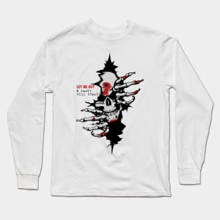 Halloween Gifts: Let Me Out Long Sleeve T-Shirt